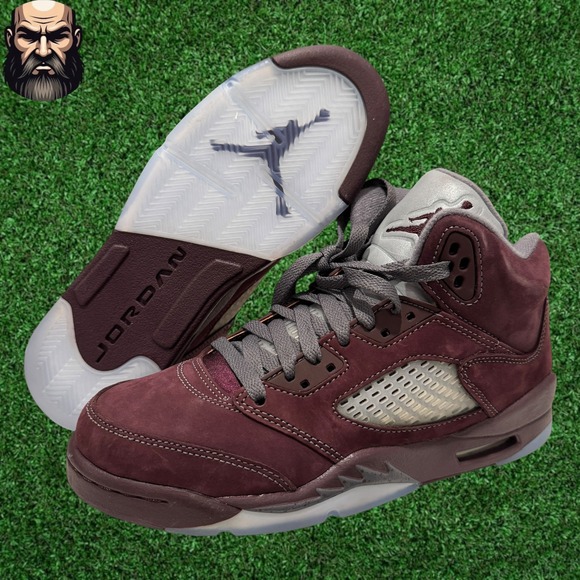 Jordan Other - Air Jordan 5 V Retro Deep Burgundy FN4233-600 B-Grade Size 6Y